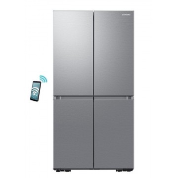 Samsung Ψυγείο Ντουλάπα 646lt NoFrost Υ183xΠ91.2xΒ72.3εκ. Inox RF65DG960ESREF